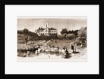 General View Of The Chateau Scott, Where Mr. Gladstone Is Residing by Anonymous
