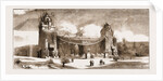 The Building Of The International Colonial Exhibition To Be Opened At Amsterdam Next May, The Netherlands by Anonymous
