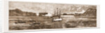 The Golden Gate, San Francisco: H.M.S. Comus Leaving The Harbour Accompanied By General Mcdowell: The Fort Saluting by Anonymous
