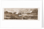 The Golden Gate, San Francisco: H.M.S. Comus Leaving The Harbour Accompanied By General Mcdowell: The Fort Saluting by Anonymous