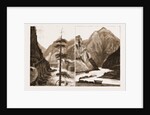 Bridge On The Canadian Pacific Railway, With A Bluff On The Old Waggon Road; Vale by Anonymous