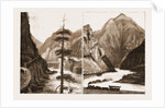 Bridge On The Canadian Pacific Railway, With A Bluff On The Old Waggon Road; Vale by Anonymous