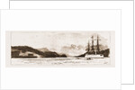 H.M.S. Comus At Burrard Inlet, The Present Terminus Of The Canadian Pacific Railway by Anonymous