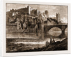 The Castle And Cathedral, And Framwellgate Bridge Over The Wear by Anonymous