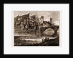 The Castle And Cathedral, And Framwellgate Bridge Over The Wear by Anonymous