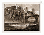 The Castle And Cathedral, And Framwellgate Bridge Over The Wear by Anonymous