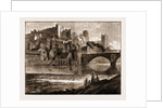 The Castle And Cathedral, And Framwellgate Bridge Over The Wear by Anonymous