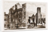 Old Houses Near High Street, Monkwearmouth Church by Anonymous