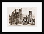 Old Houses Near High Street, Monkwearmouth Church by Anonymous