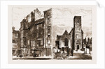 Old Houses Near High Street, Monkwearmouth Church by Anonymous