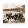 The Restoration Of Cetewayo: The Military Escort Crossing The Tugela On Their Way To Meet The King, 1883 by Anonymous