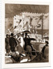 Mr. And Mrs. Gladstone Witnessing The Carnival Procession At Nice From The Balcony Of The Prefecture, 1883 by Anonymous