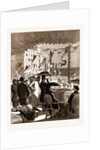 Mr. And Mrs. Gladstone Witnessing The Carnival Procession At Nice From The Balcony Of The Prefecture, 1883 by Anonymous