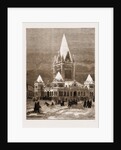 Winter In Canada: The Ice Palace At Montreal, 1883 by Anonymous