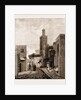 A Mosque And Street In Tangier by Anonymous