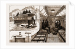 The New Electric Tramcar At Kew Bridge, London by Anonymous