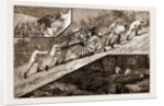 The Volunteer Review At Brighton: The March Down Of The Baggage Guard Of The Artists' Corps (20th Middlesex), 1883 by Anonymous