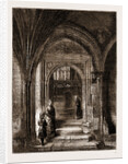 An Archway And Screen In The Cathedral, Canterbury by Anonymous