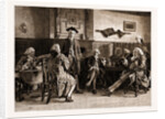 The Cock Tavern In 1750, Drawn By Charles Green by Anonymous