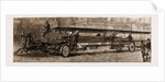 The New Ladder-truck For Saving Life At Fires: First Used At The Great Fire In Paternoster Row, UK by Anonymous