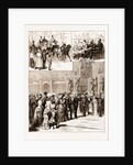 The Opening Of The Amsterdam Exhibition By The King And Queen Of The Netherlands, 1883 by Anonymous