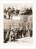 The Opening Of The Amsterdam Exhibition By The King And Queen Of The Netherlands, 1883 by Anonymous