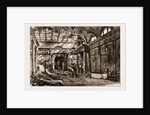 The Disastrous Fire At Freemasons' Hall, Great Queen Street: The Scene Of The Conflagration by Anonymous