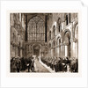 Lord Napier Of Magdala Unveiling In Rochester Cathedral A Memorial Window To The Officers And Men Of The Royal Engineers Who Fell In The South African And Afghan Campaigns, UK, 1883 by Anonymous