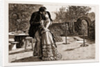 Thirlby Hall, Drawn By William Small, 1883; Yielding To An Uncontrollable Impulse, I Caught Her Suddenly In My Arms, And Kissed Her Forehead. by Anonymous