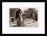 Thirlby Hall, Drawn By William Small, 1883; Yielding To An Uncontrollable Impulse, I Caught Her Suddenly In My Arms, And Kissed Her Forehead. by Anonymous
