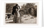 Thirlby Hall, Drawn By William Small, 1883; Yielding To An Uncontrollable Impulse, I Caught Her Suddenly In My Arms, And Kissed Her Forehead. by Anonymous