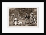 The Prince Of Wales At Baden-baden, The Jubilee Of The International Club: A Match At The New Lawn Tennis Club, 1883 by Anonymous