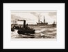 The Assassination Of Carey, Arrest Of O'Donnell At Port Elizabeth: The Police Going Off In A Launch To The Melrose To Arrest O'donnell, 1883 by Anonymous