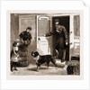 The Railway Dog Help, And His Master, UK, 1883 by Anonymous