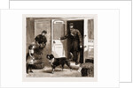 The Railway Dog Help, And His Master, UK, 1883 by Anonymous