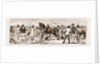 At An Indian Horse Fair: A Sketch At Muttra, 1883 by Anonymous