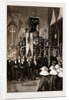 The Funeral Of The Late Comte De Chambord At Goritz, Germany: The Catafalque In The Cathedral, 1883 by Anonymous