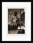 The Funeral Of The Late Comte De Chambord At Goritz, Germany: The Catafalque In The Cathedral, 1883 by Anonymous