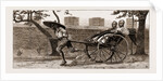 A Jinriksha, Rickshaw, Or Chinese Hand-carriage, 1883 by Anonymous