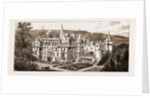 Cortachy Castle, Forfarshire, Scotland, UK, Seat Of The Earl Of Airlie, Destroyed By Fire, Sept. 14, 1883 by Anonymous