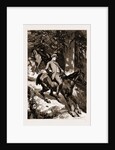 Thirlby Hall; In Spite Of All My Entreaties She Did Ride Down by William Small
