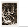 Thirlby Hall; In Spite Of All My Entreaties She Did Ride Down by William Small
