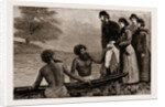 The Ladies Want To Cross A River, New South Wales, Australia, 1883 by Anonymous