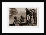 The Ladies Want To Cross A River, New South Wales, Australia, 1883 by Anonymous