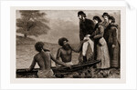 The Ladies Want To Cross A River, New South Wales, Australia, 1883 by Anonymous