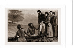 The Ladies Want To Cross A River, New South Wales, Australia, 1883 by Anonymous