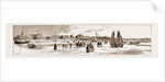Southport From The Sands, UK, 1883 by Anonymous