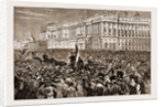France And Spain: The Reception Of King Alfonso At The Royal Palace, Plaza Del Oriente, Madrid, On His Return From Paris, 1883 by Anonymous