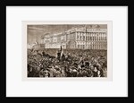 France And Spain: The Reception Of King Alfonso At The Royal Palace, Plaza Del Oriente, Madrid, On His Return From Paris, 1883 by Anonymous