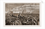 France And Spain: The Reception Of King Alfonso At The Royal Palace, Plaza Del Oriente, Madrid, On His Return From Paris, 1883 by Anonymous